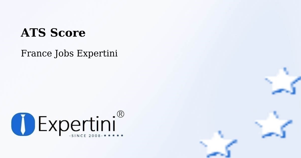 Resume ATS Score & Job Description Match Tool – Longperrier - France Jobs Expertini