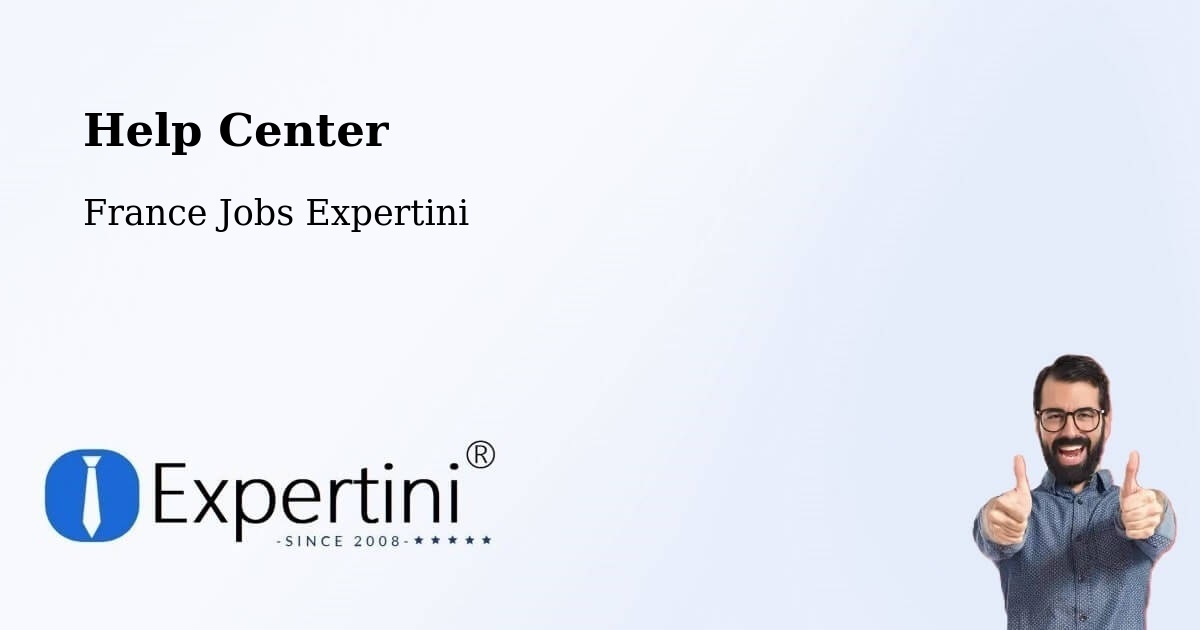 Help Center – Longperrier - France Jobs Expertini