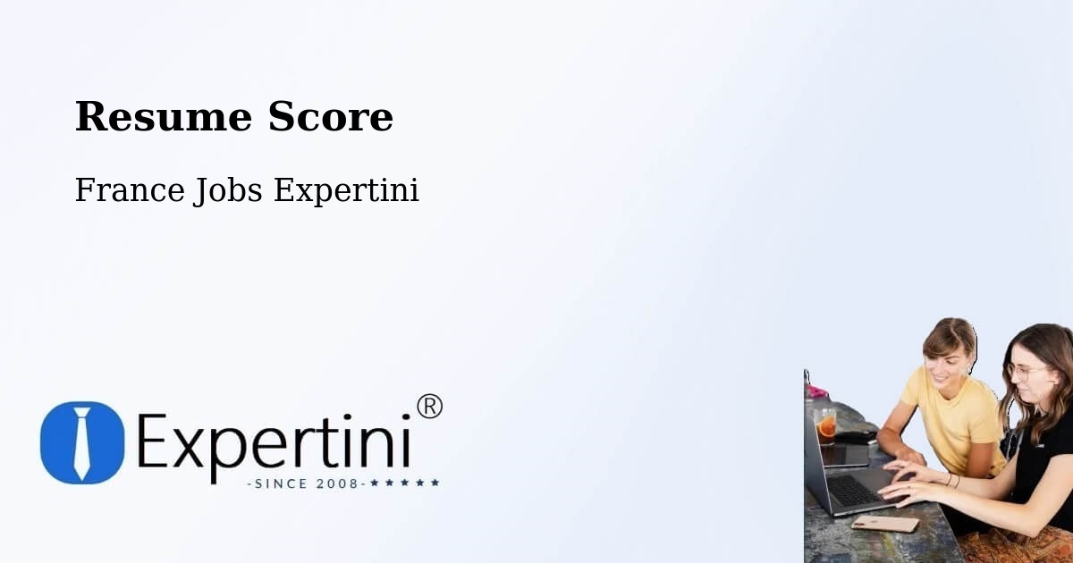 Resume Score & Job Description Match Tool – Longperrier - France Jobs Expertini