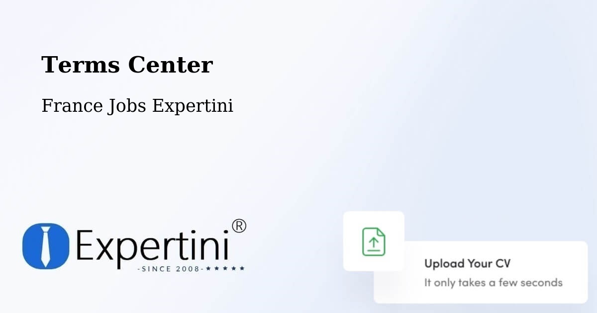 Terms of Service – Longperrier - France Jobs Expertini